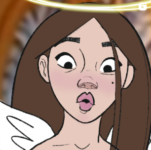 Photo of animated angel from selfmedicate promotional video.